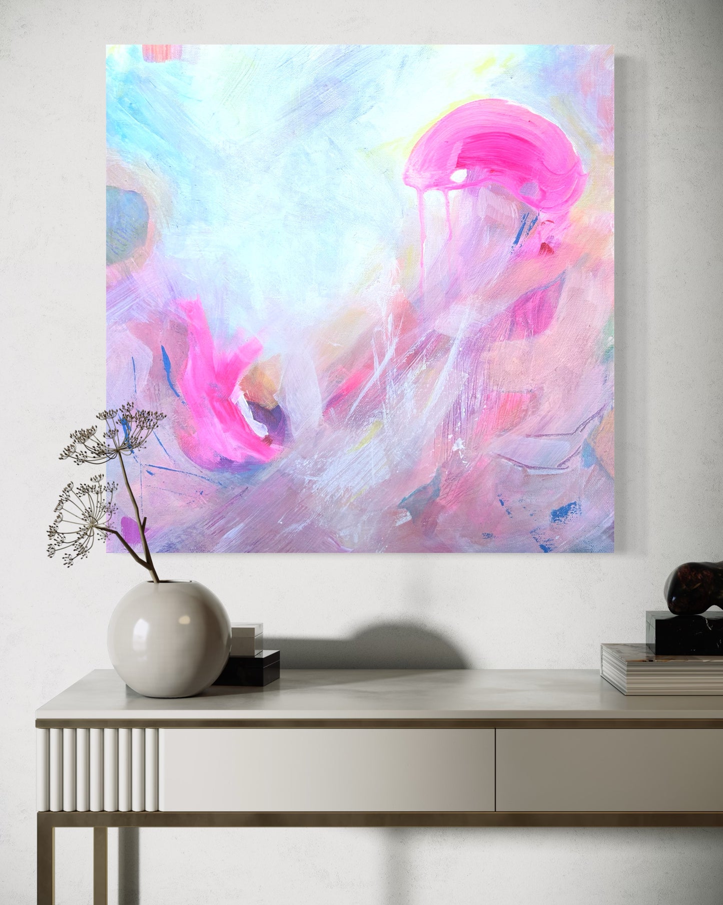 Good Karma - Canvas Print - a perfect gift to brighten your home - LJagz-studio