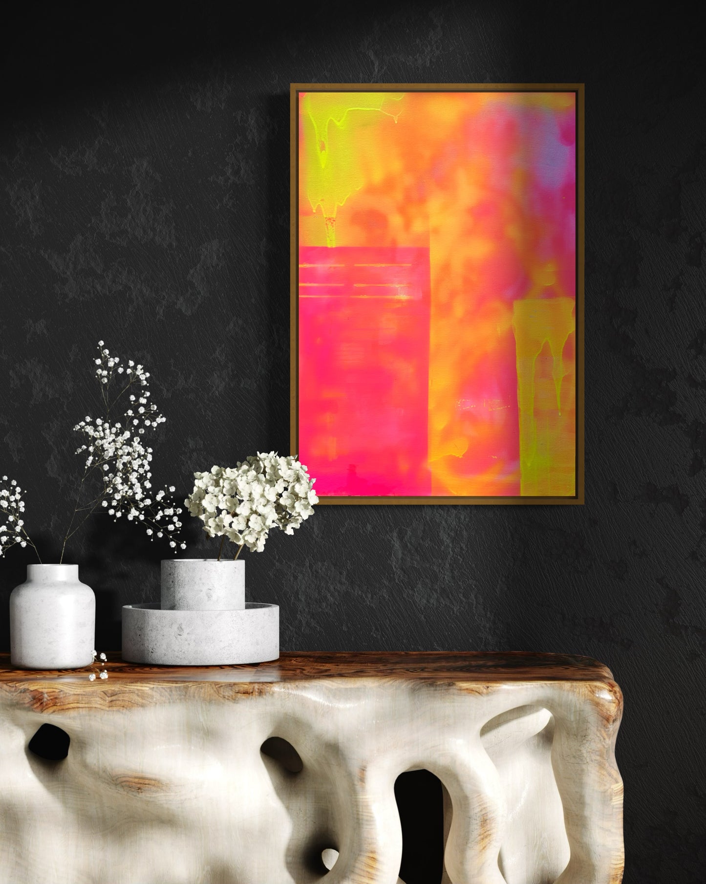 City heartbeat - original painting