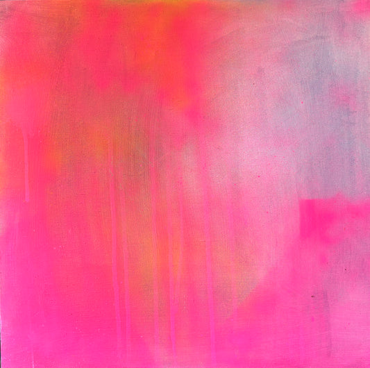 Radiant in pink - original painting - LJagz-studio