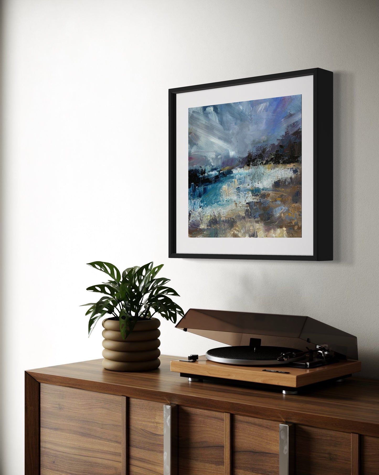 Windy and salty, Fowey - art prints - LJagz-studio