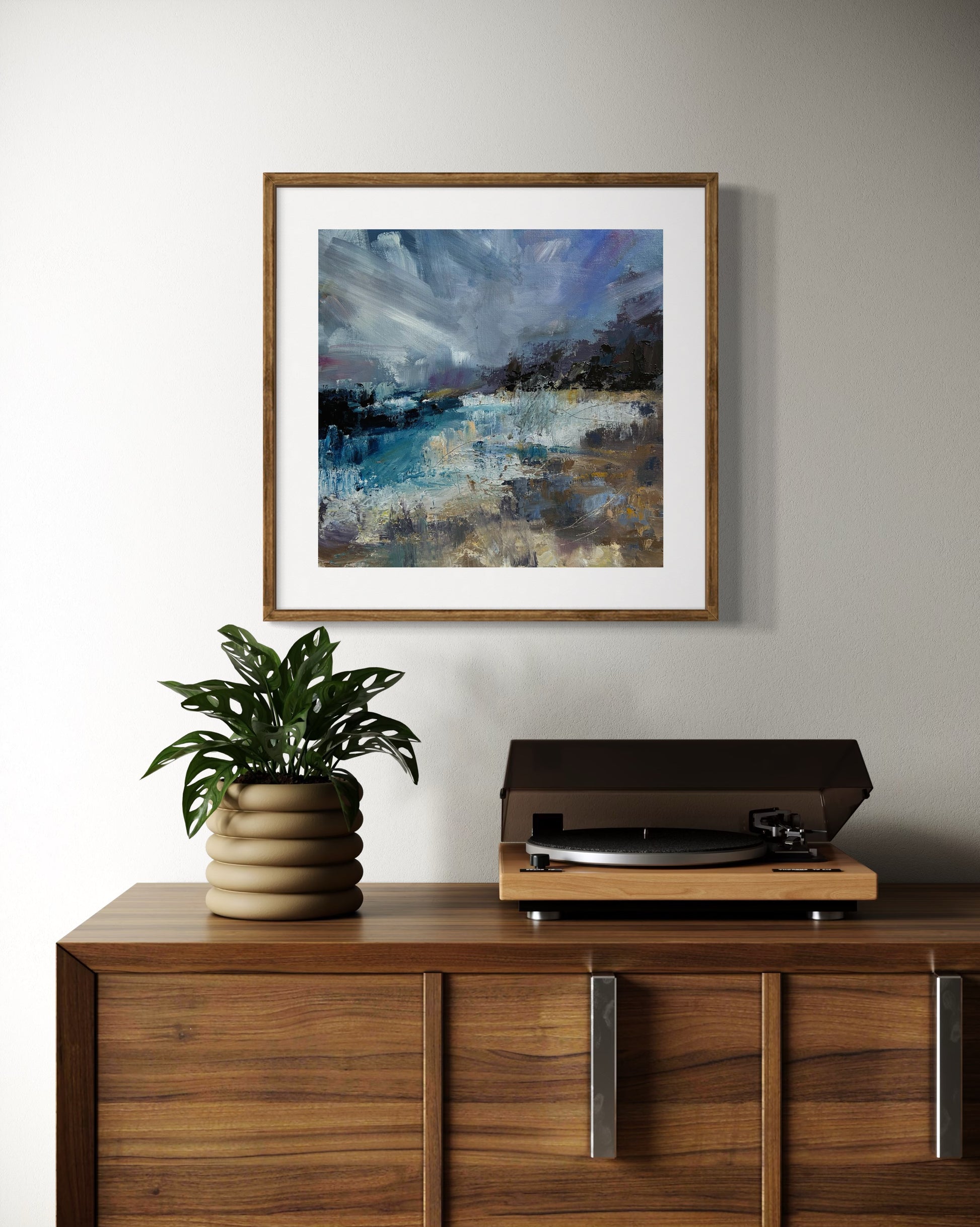 Windy and salty, Fowey - art prints - LJagz-studio