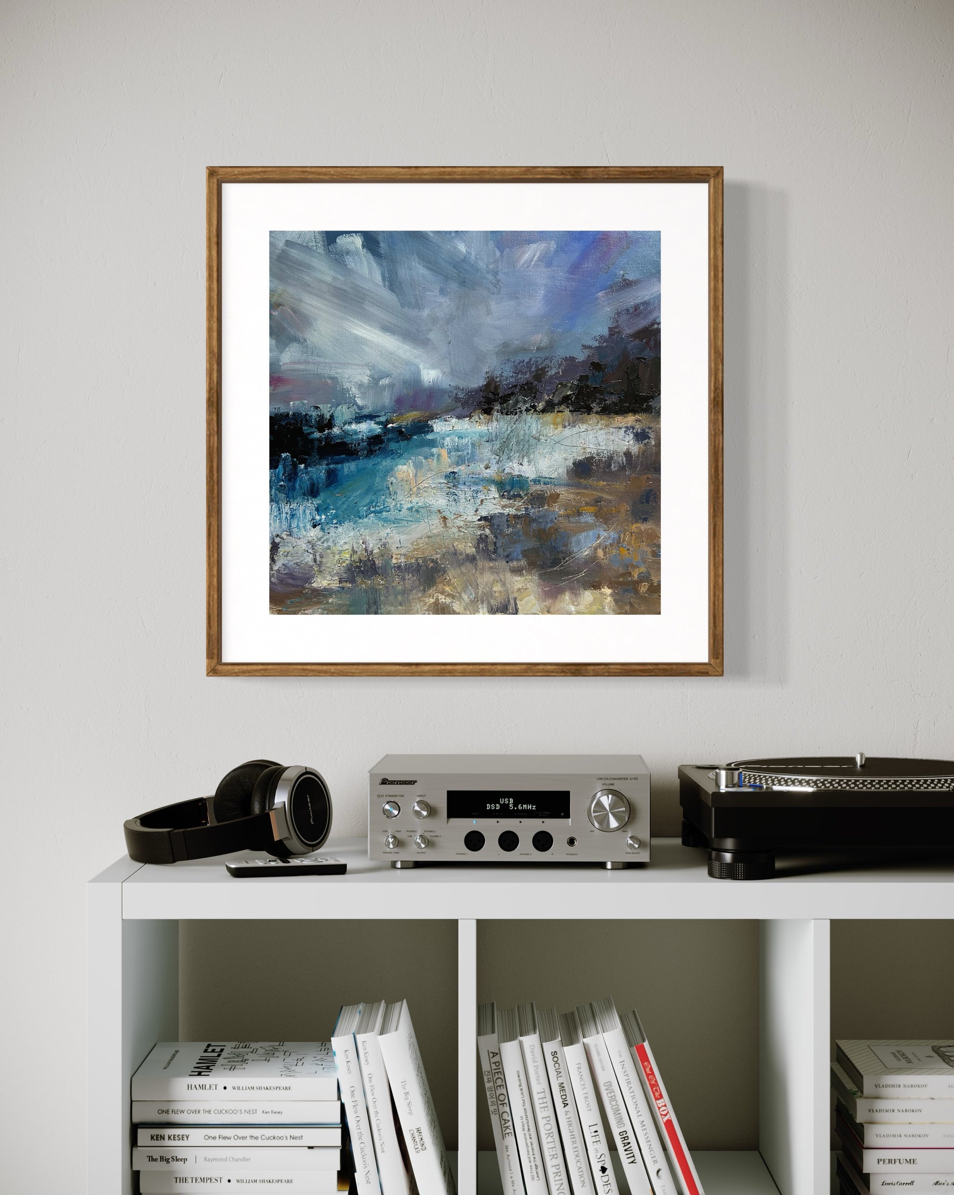 Windy and salty, Fowey - art prints - LJagz-studio