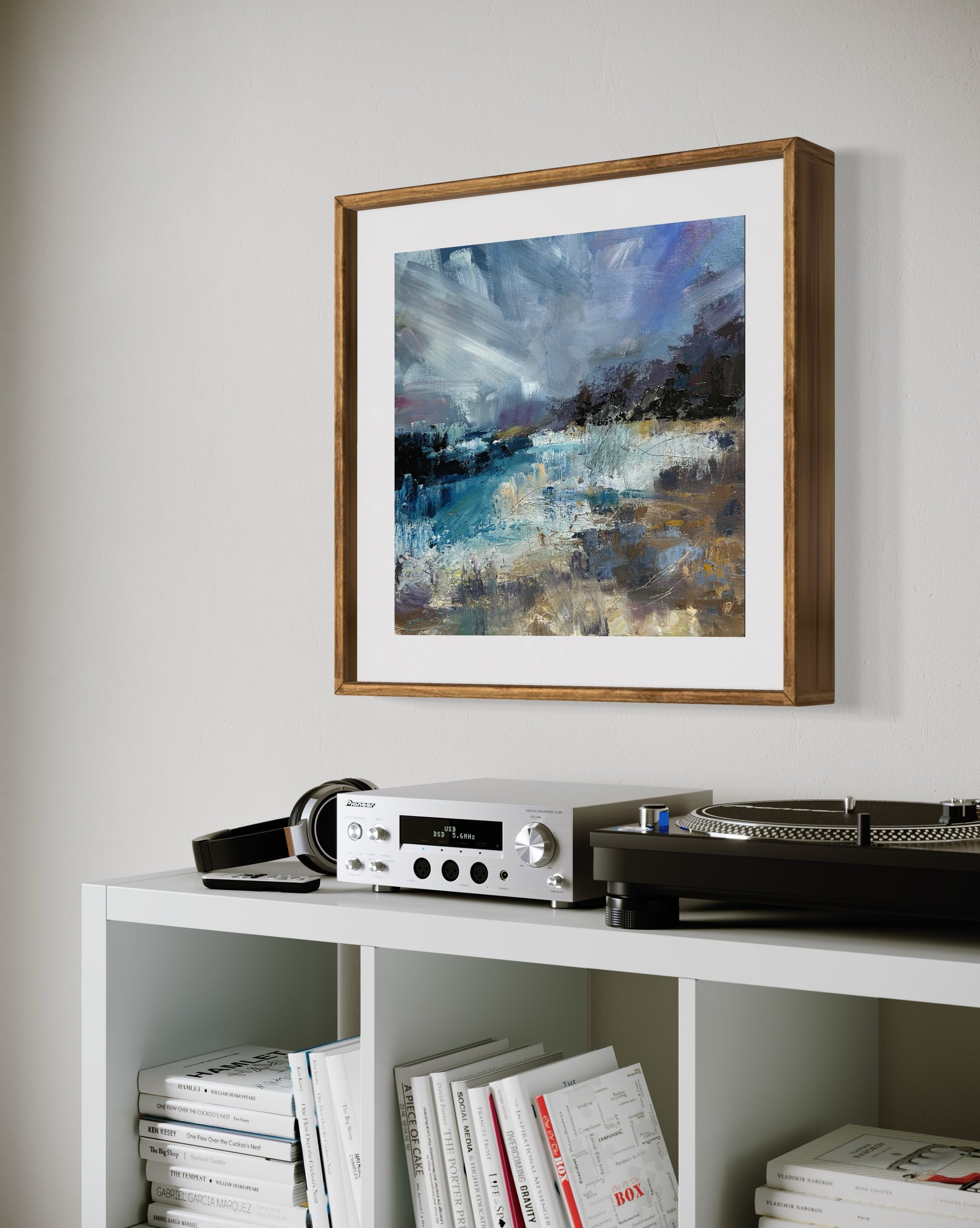 Windy and salty, Fowey - art prints - LJagz-studio