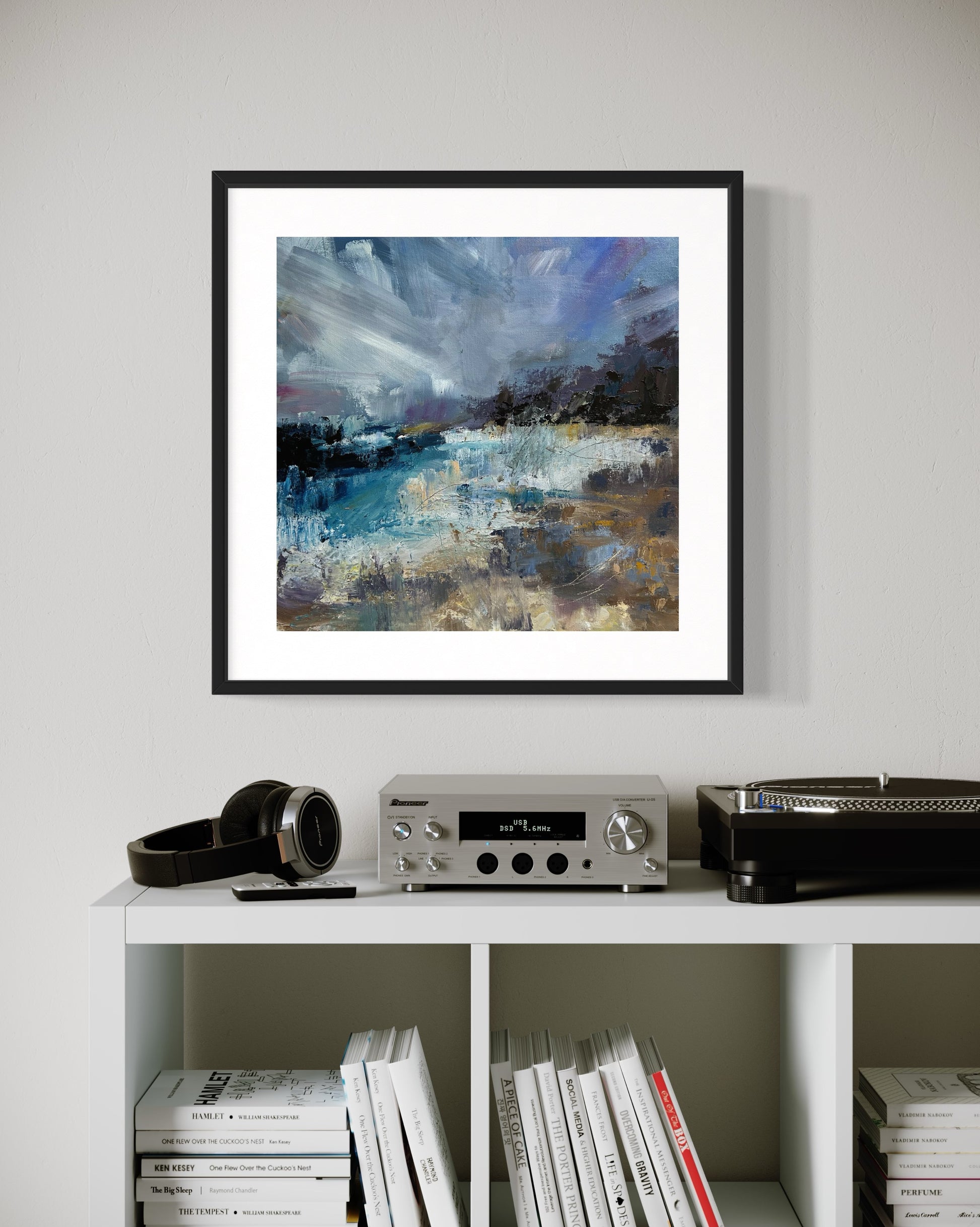 Windy and salty, Fowey - art prints - LJagz-studio