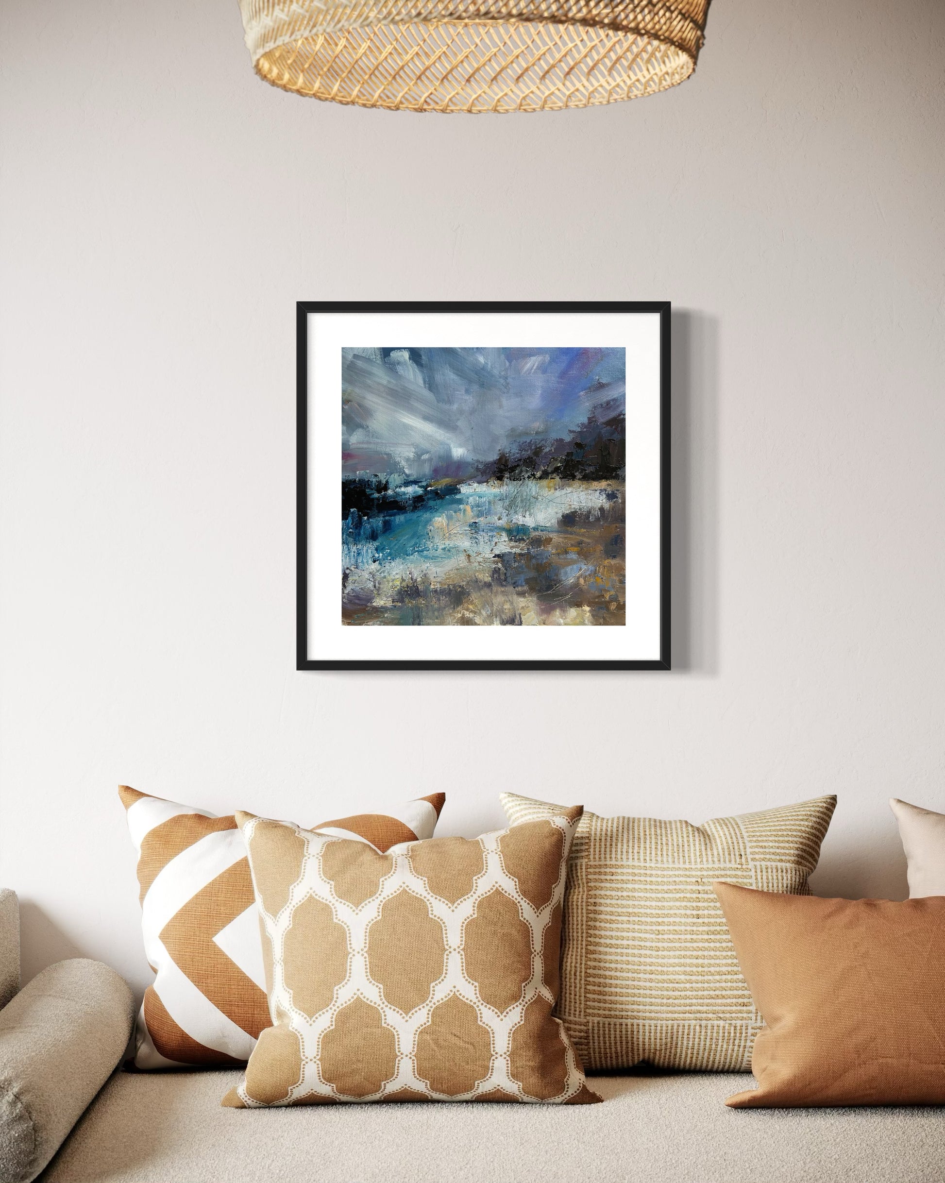 Windy and salty, Fowey - art prints - LJagz-studio