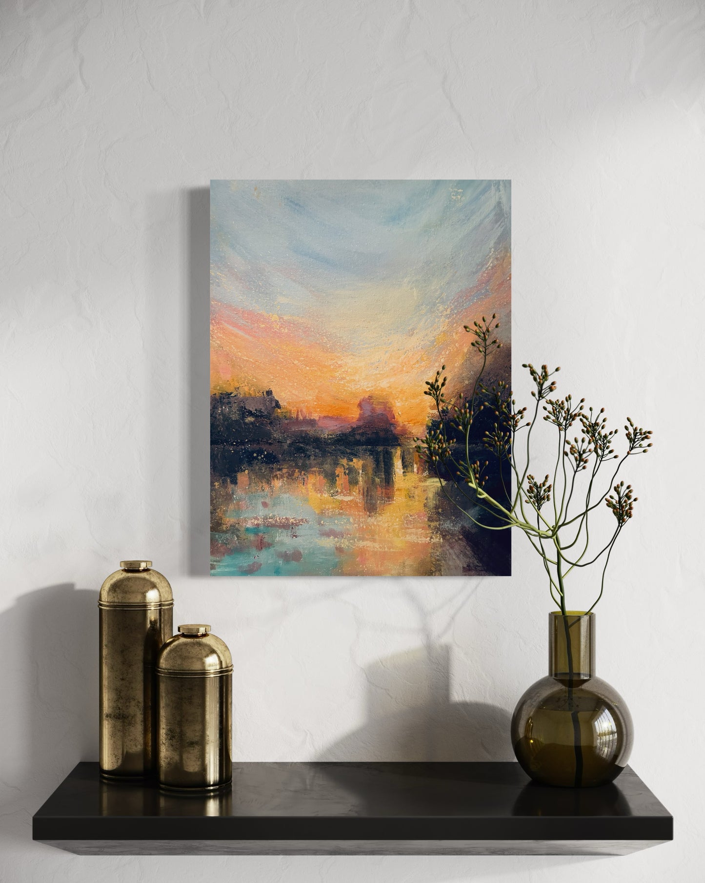 Sunrise at Hampton Court 2 - original painting