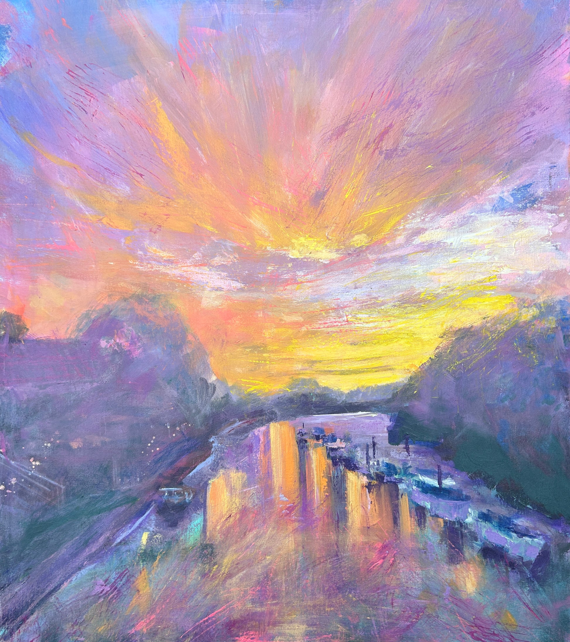 "Teddington Twilight" Limited Edition Print - LJagz-studio