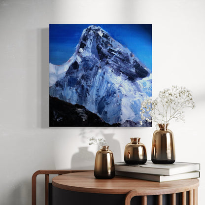 K2 - original oil painting - LJagz-studio
