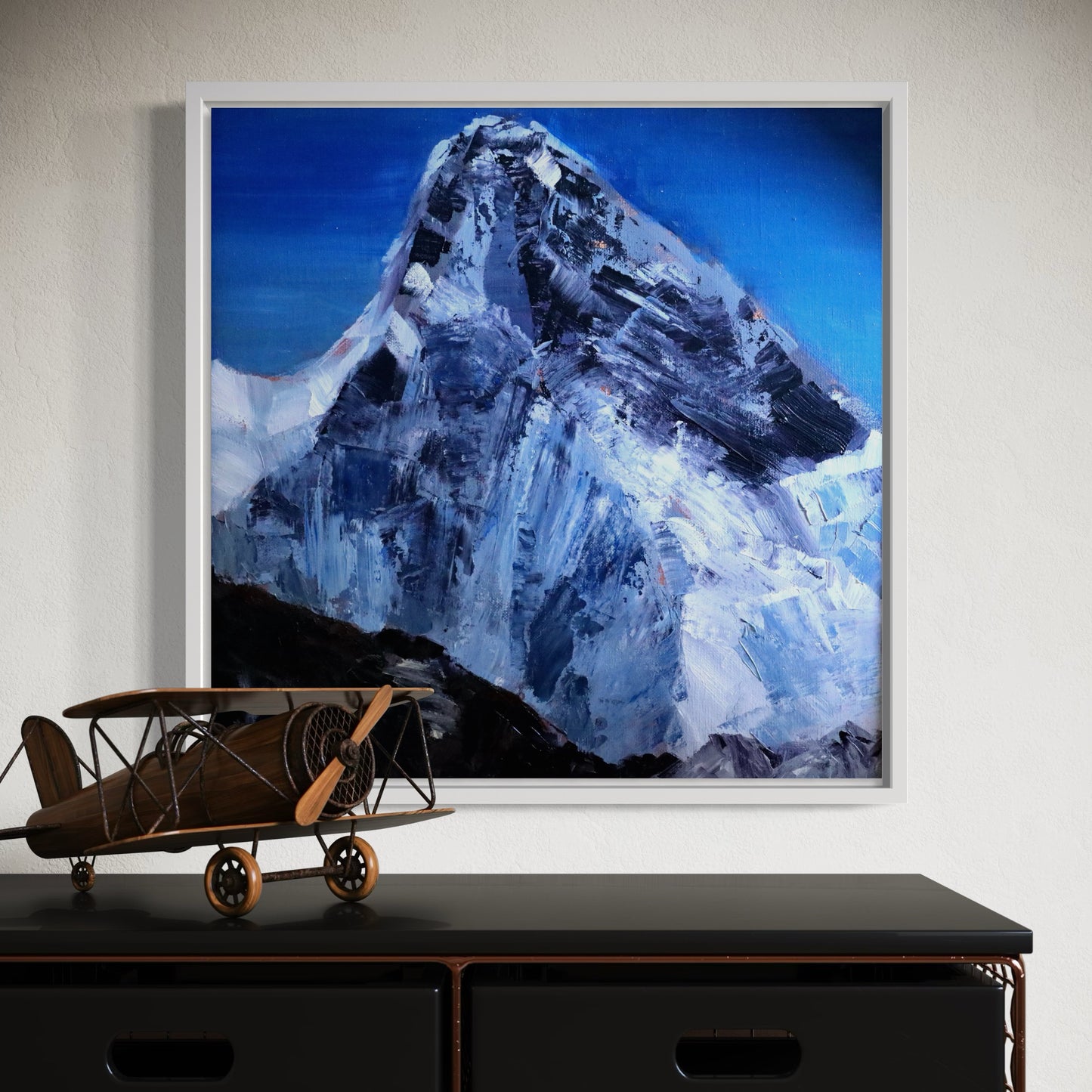 K2 - original oil painting - LJagz-studio